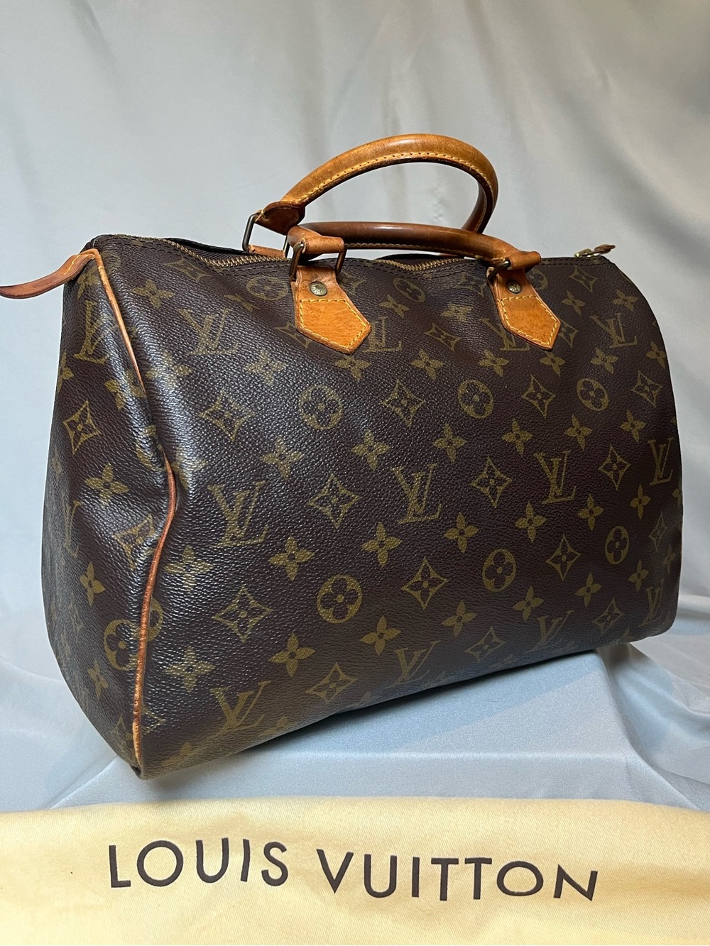 Louis Vuitton Speedy 30 Monogram Canvas Vintage Handbag